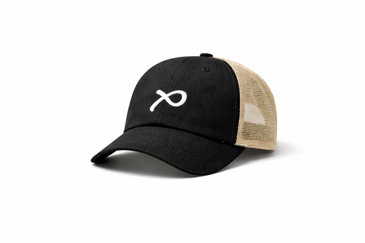 bone-trucker-pn-classic-bege-black--off-white-01 Boné Trucker PN Classic Bege Black - Imagem 1
