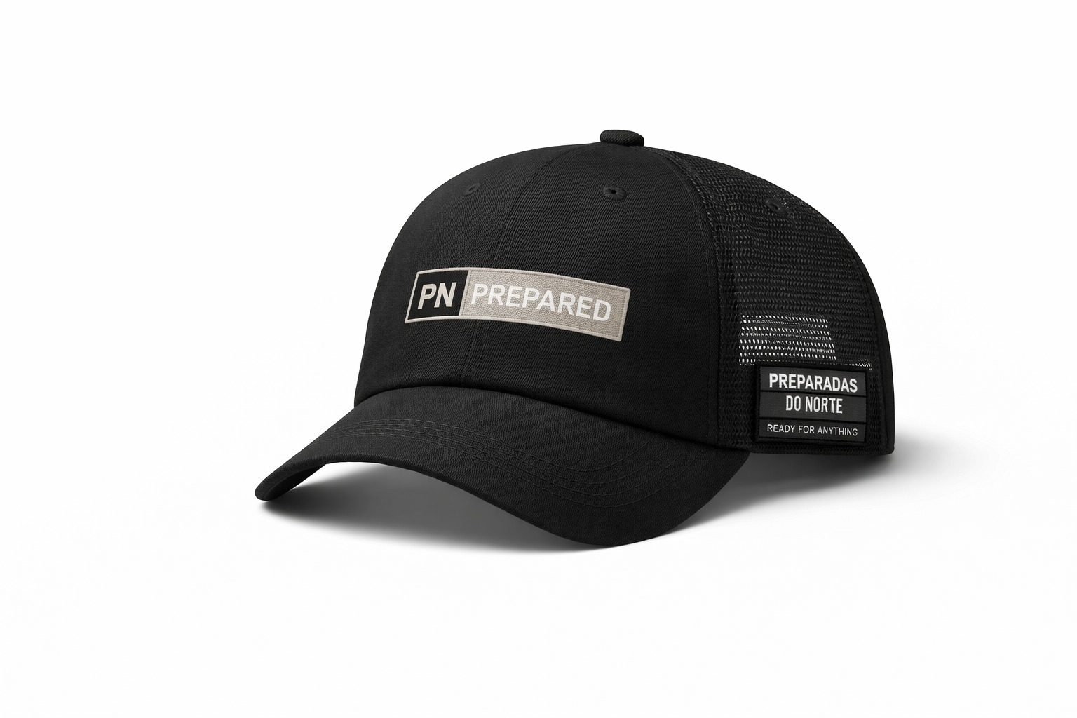 bone-trucker-prepared-black--black-01 Boné Trucker Prepared Black - Imagem 1