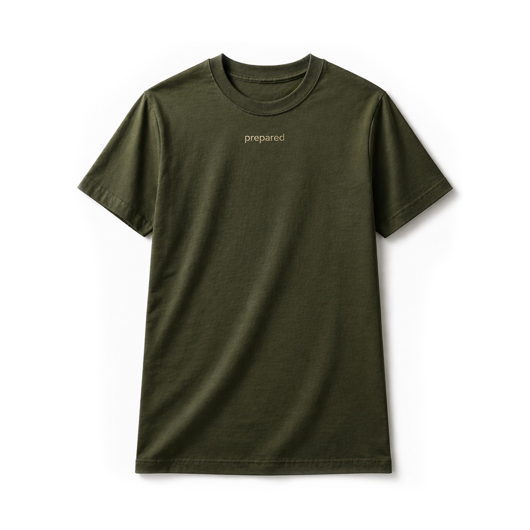 camiseta-essential-prepared-musgo--musgo-01-1 Camiseta Essential Prepared Musgo - Imagem 1